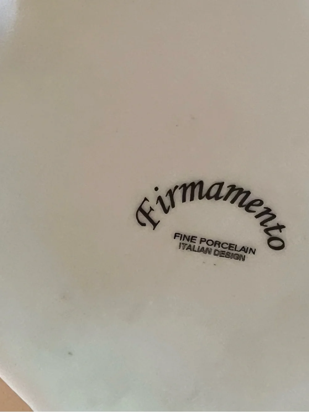 Firmamento Fine Italian 1980s Vintage Porcelain Pedestal Compote Bowl